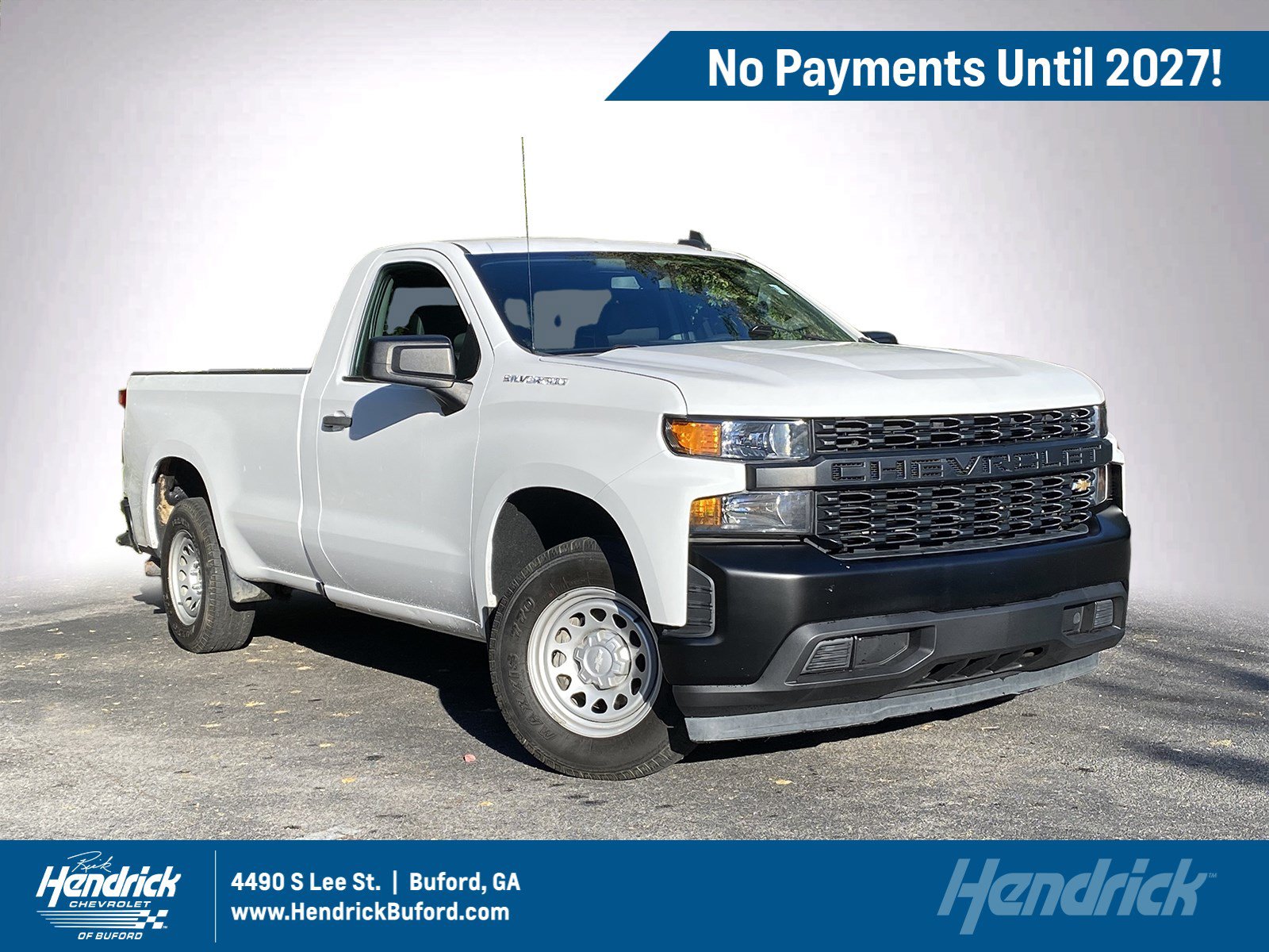 Used 2021 Chevrolet Silverado 1500 W/T w/ WT Convenience Package RWD image 1