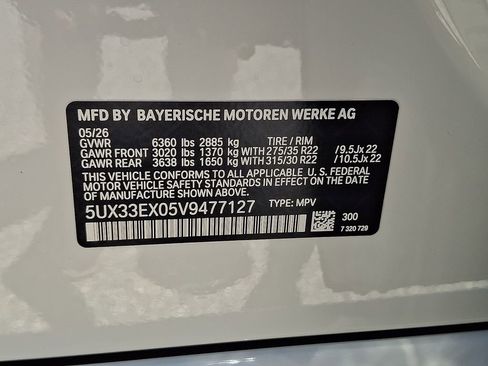 New 2027 BMW X6 xDrive40i w/ Executive Package AWD/4WD image 16
