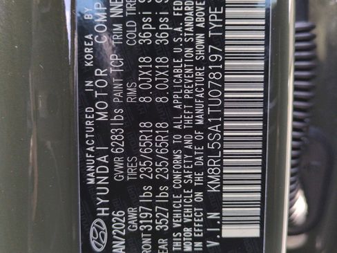 New 2026 Hyundai Palisade FWD Hybrid image 54