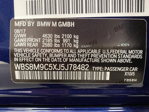 Used 2018 BMW M3 RWD image 31