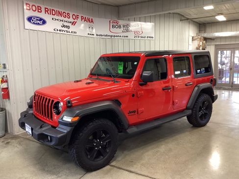 Used 2022 Jeep Wrangler Unlimited Sport image 1