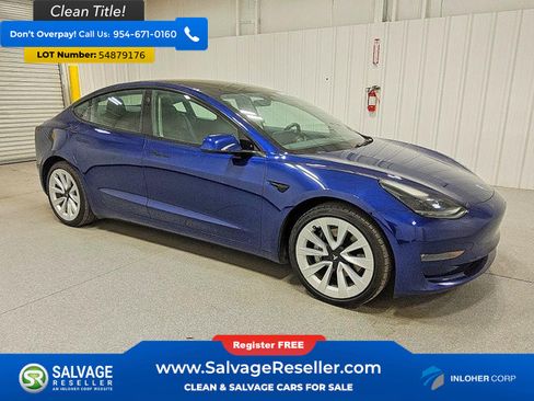 Used 2022 Tesla Model 3 Long Range AWD/4WD image 5
