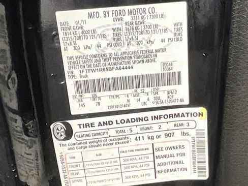 Used 2011 Ford F150 Raptor w/ Raptor Luxury Pkg image 32