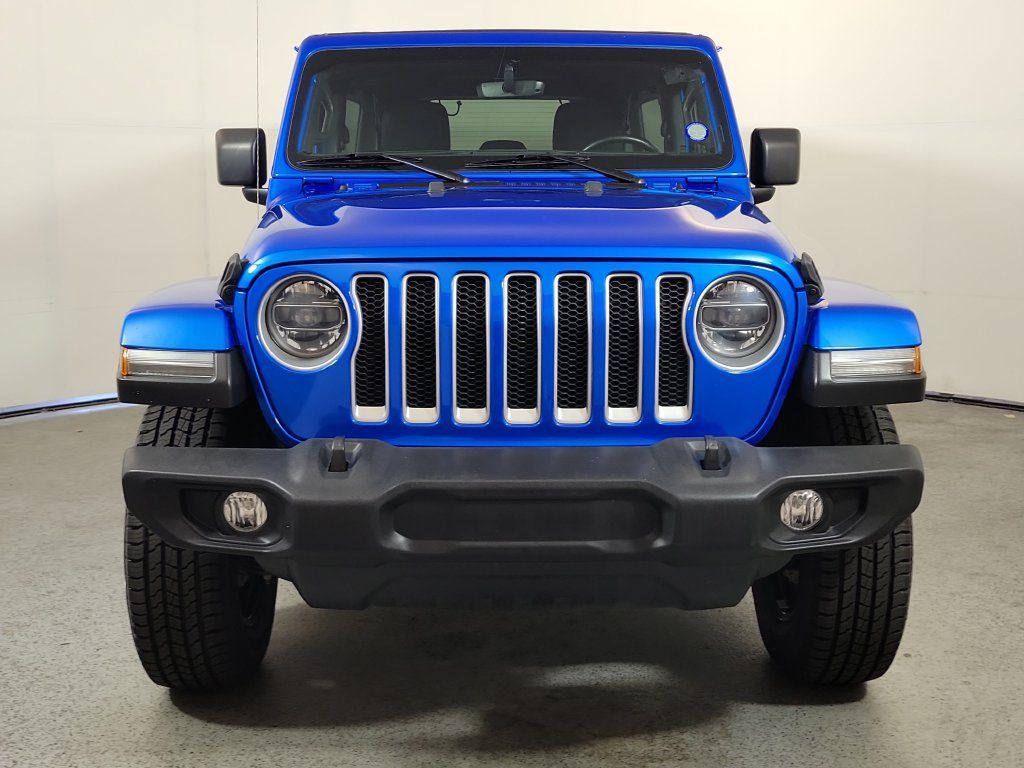 Used 2022 Jeep Wrangler Unlimited Sahara w/ LED Lighting Group AWD/4WD image 2