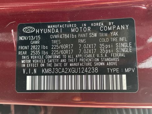 Used 2016 Hyundai Tucson Eco AWD/4WD image 36