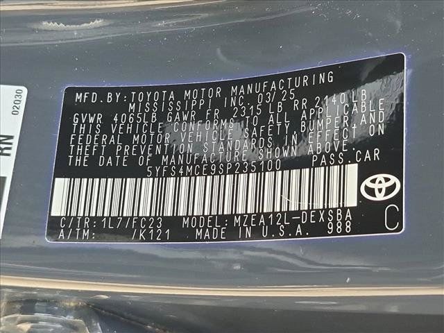 Used 2025 Toyota Corolla SE FWD image 23