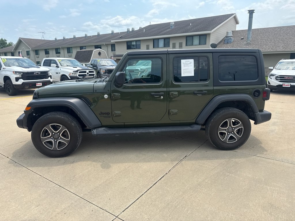 Used 2021 Jeep Wrangler Unlimited Sport AWD/4WD image 2