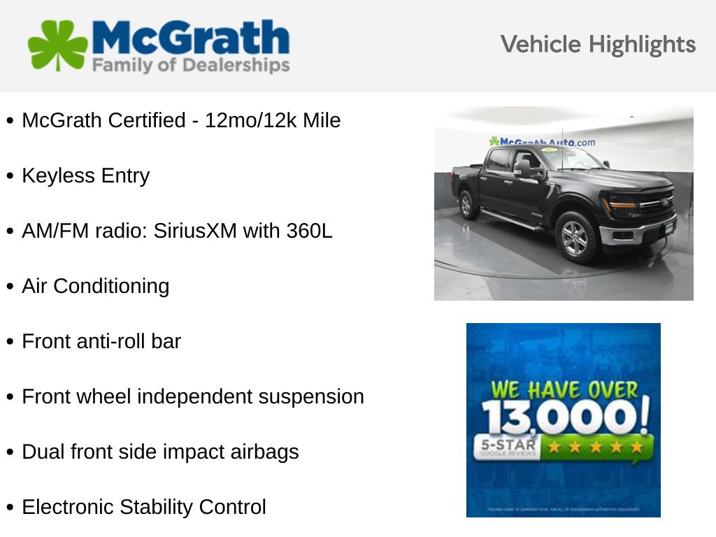 Used 2025 Ford F150 XLT w/ Equipment Group 301A Standard AWD/4WD image 6