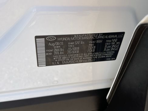 Used 2023 Hyundai Santa Fe SE AWD/4WD image 32