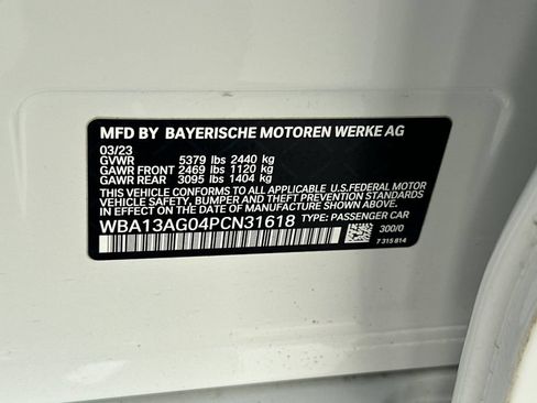 Used 2023 BMW 530e w/ M Sport Package RWD image 34