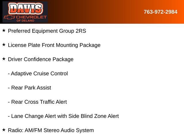 New 2026 Chevrolet Trax RS w/ Driver Confidence Package FWD image 5