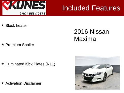 Used 2016 Nissan Maxima 3.5 SL image 2