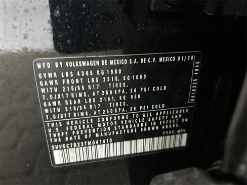 New 2026 Volkswagen Taos S image 39