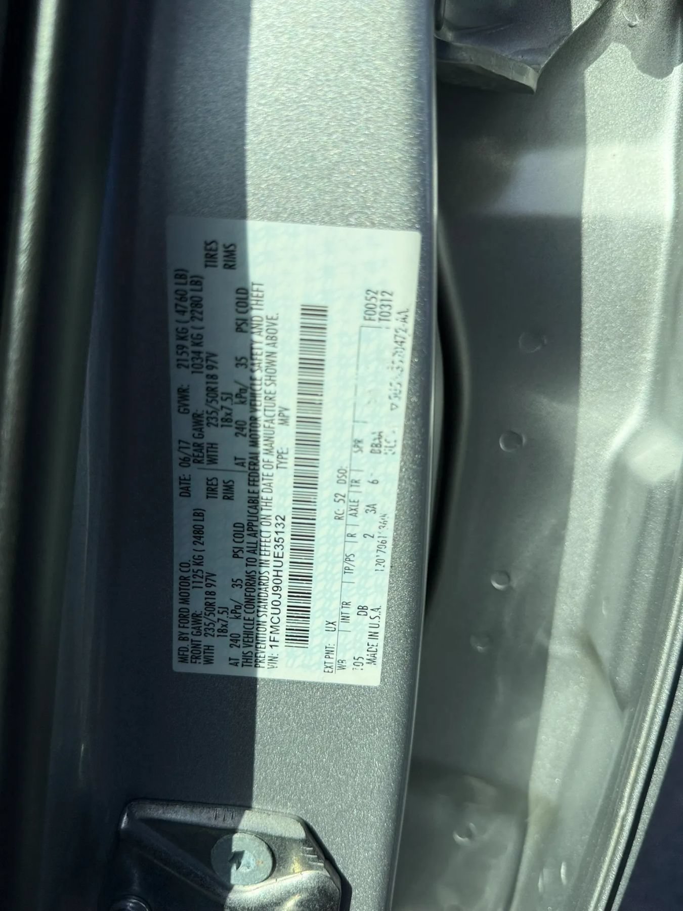 Used 2017 Ford Escape Titanium FWD image 44