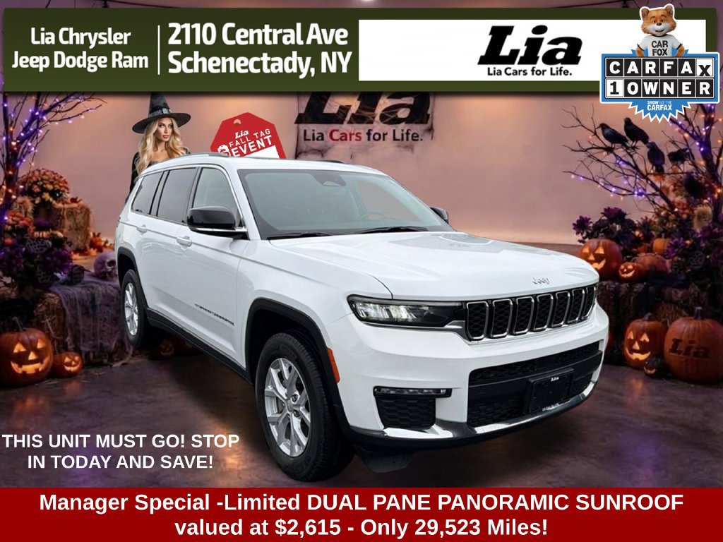 Used 2023 Jeep Grand Cherokee L Limited AWD/4WD image 1