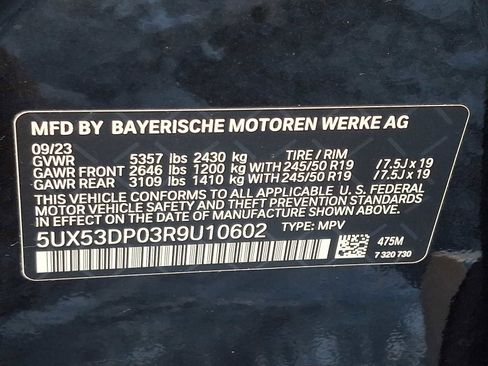 Used 2024 BMW X3 xDrive30i w/ Convenience Package image 27