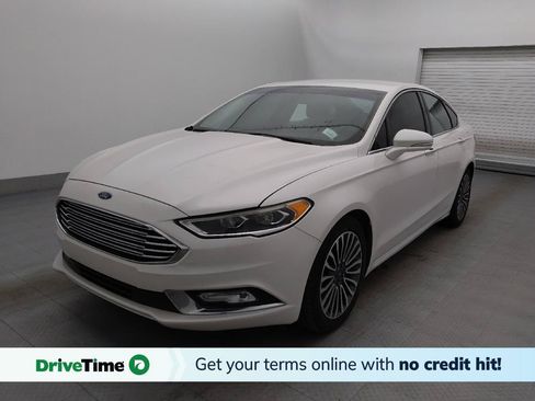 Used 2017 Ford Fusion SE w/ Fusion SE Technology Package FWD image 1