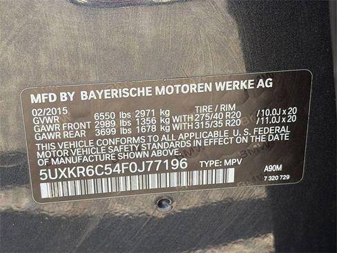 Used 2015 BMW X5 xDrive50i image 33