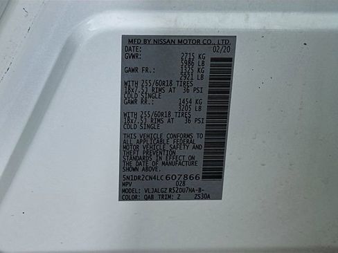 Used 2020 Nissan Pathfinder SL image 35