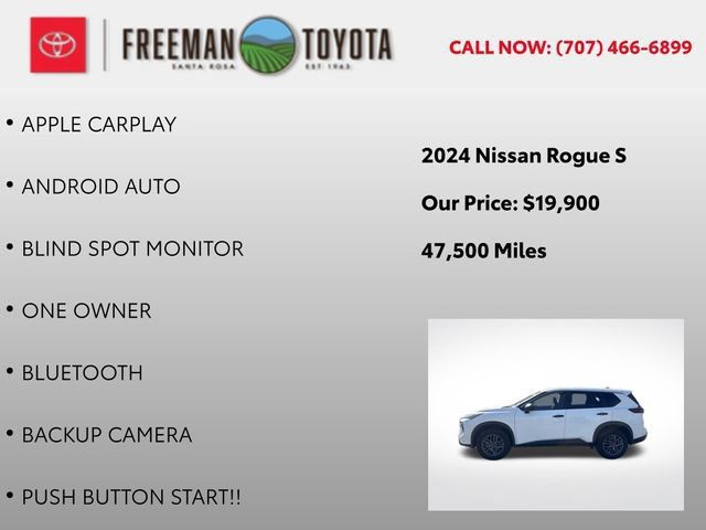 Used 2024 Nissan Rogue S FWD image 5