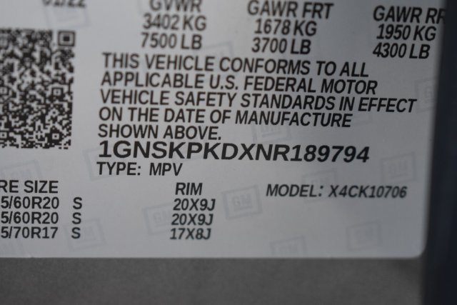 Certified 2022 Chevrolet Tahoe Z71 w/ Z71 Off-Road Package AWD/4WD image 44