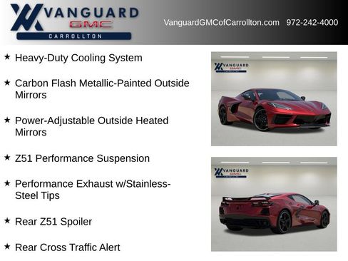 Used 2023 Chevrolet Corvette Stingray Premium Cpe w/ Z51 Performance Package RWD image 18