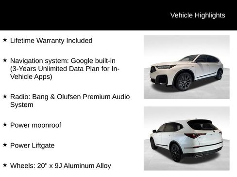 New 2026 Acura MDX A-Spec AWD/4WD image 5