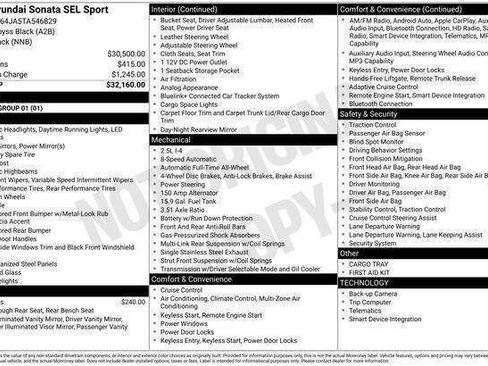 New 2026 Hyundai Sonata SEL image 31