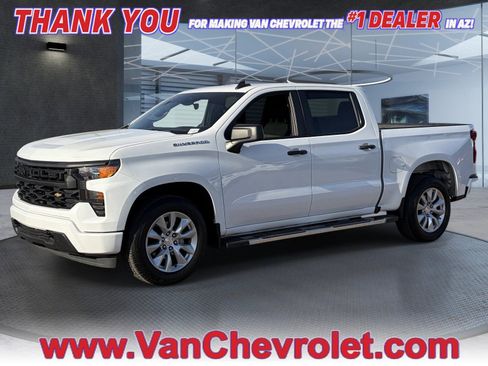 Certified 2023 Chevrolet Silverado 1500 Custom RWD image 1