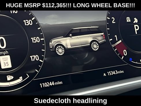 Used 2019 Land Rover Range Rover Long Wheelbase Supercharged AWD/4WD image 54