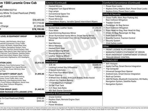 Used 2024 RAM 1500 Laramie AWD/4WD image 5