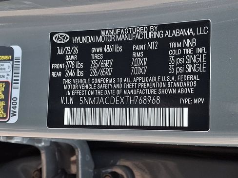 New 2026 Hyundai Tucson SE AWD/4WD image 14