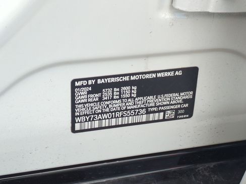 Used 2024 BMW i4 eDrive40 w/ M Sport Package RWD image 33