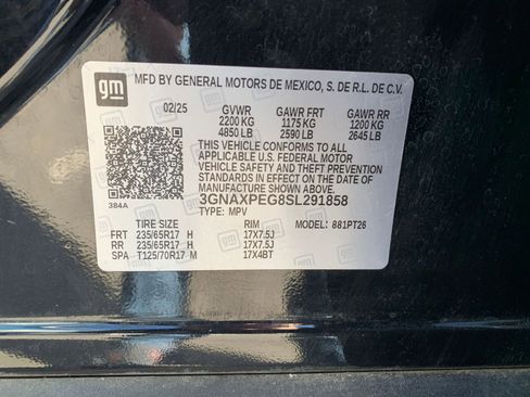 Used 2025 Chevrolet Equinox LT image 28