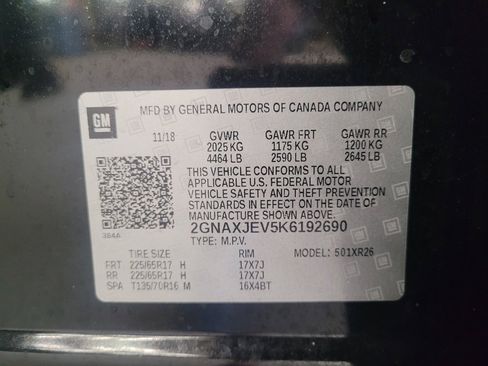 Used 2019 Chevrolet Equinox LT FWD image 33