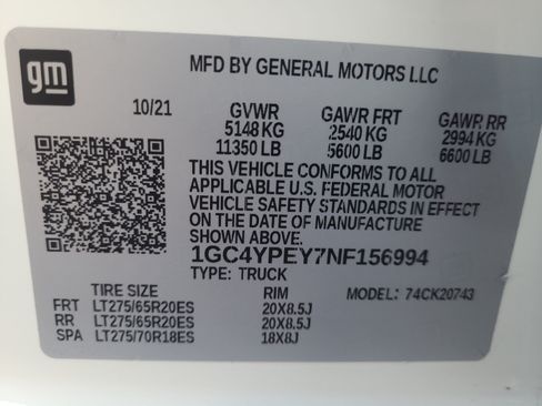 Used 2022 Chevrolet Silverado 2500 LTZ AWD/4WD image 34