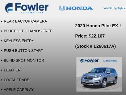 Used 2020 Honda Pilot EX-L