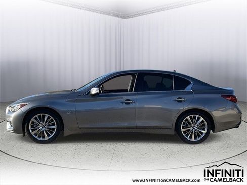 Used 2018 INFINITI Q50 Luxe w/ Cargo Package (L95) image 3