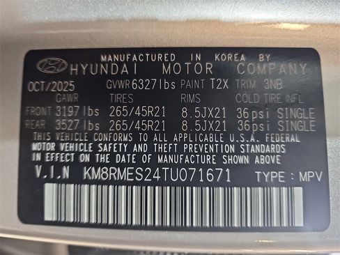 New 2026 Hyundai Palisade Calligraphy image 37