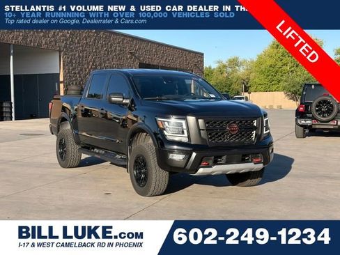 Used 2023 Nissan Titan PRO-4X w/ Off Road Protection Package AWD/4WD image 1