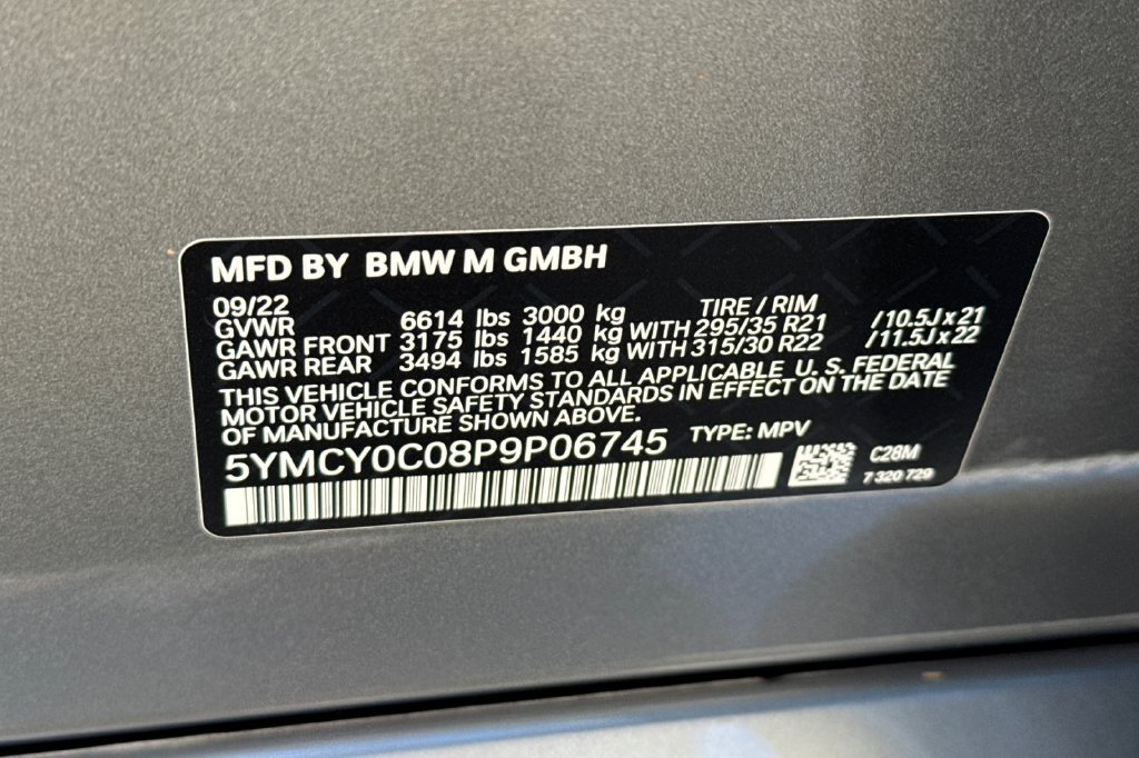 Used 2023 BMW X6 M w/ Competition Package AWD/4WD image 36