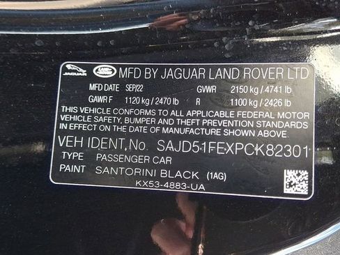 Used 2023 Jaguar F-TYPE R image 32