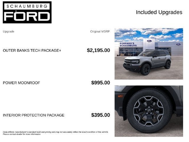 New 2026 Ford Bronco Sport Outer Banks w/ Outer Banks Tech Package+ AWD/4WD image 4