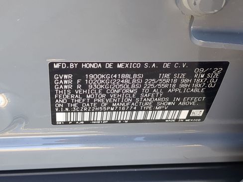 Used 2023 Honda HR-V Sport image 33