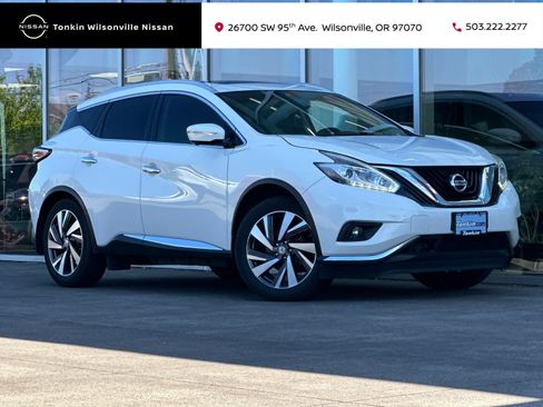Used 2015 Nissan Murano Platinum w/ Platinum Technology Package FWD image 1
