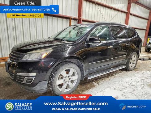 Used 2016 Chevrolet Traverse LTZ w/ LPO, 'HIT The Road' Package image 1