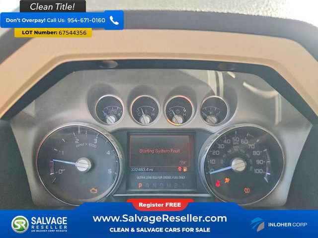 Used 2011 Ford F250 Lariat w/ Lariat Interior Pkg AWD/4WD image 11