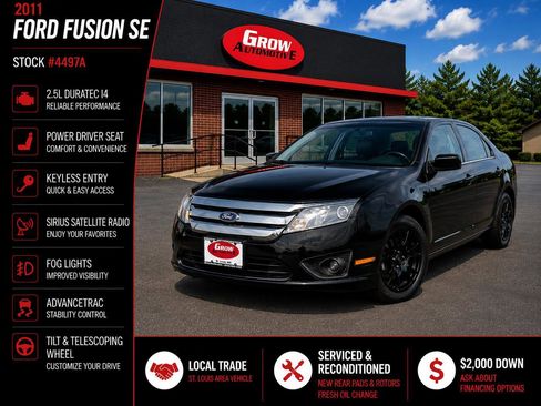 Used 2011 Ford Fusion SE w/ 202A Rapid Spec Order Code FWD image 2