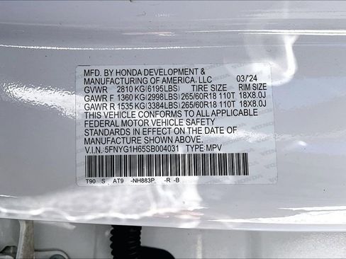 Certified 2025 Honda Pilot TrailSport image 14