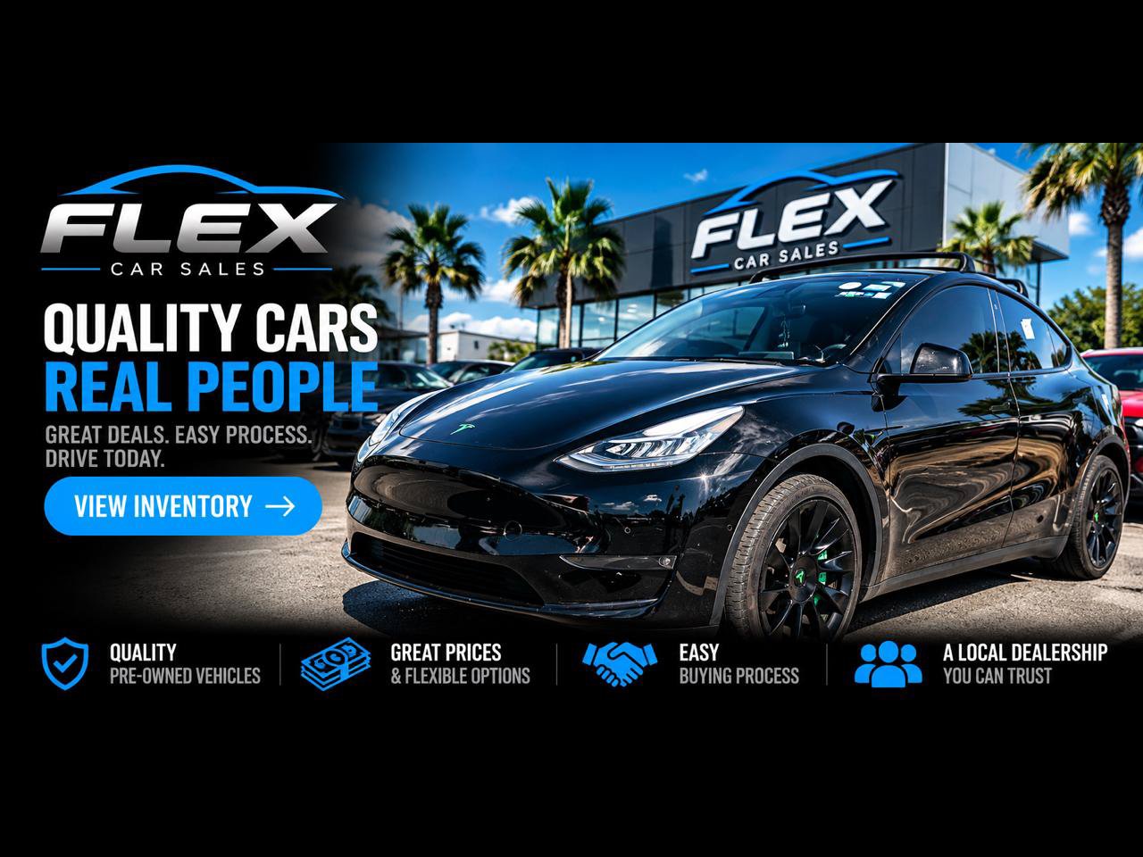 Used 2021 Tesla Model Y Long Range AWD/4WD image 1